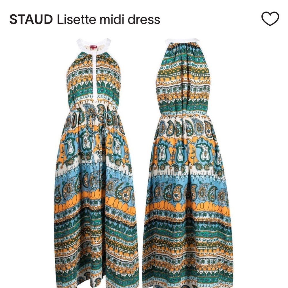 STAUD Lisette Maxi Dress